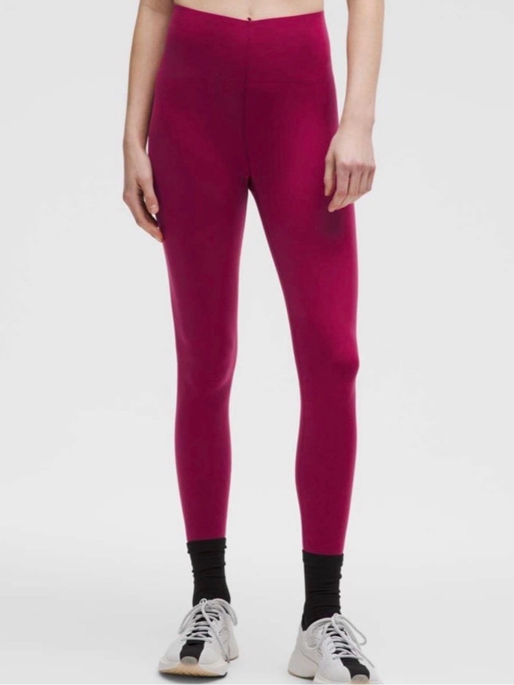 Lululemon Glow Up Super-High-Rise Tight 25" in
Magenta Smoke NWOT